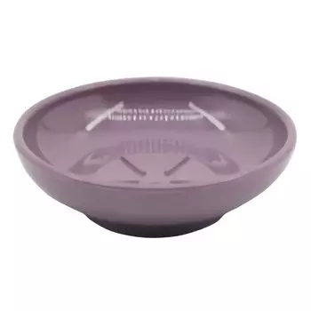 мыльница настольная АКВАЛИНИЯ Блум лиловая пластик