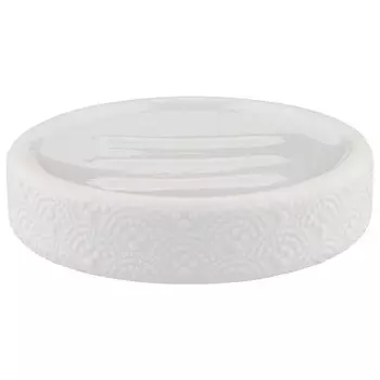 мыльница настольная LEONORD Istanbul керамика белый