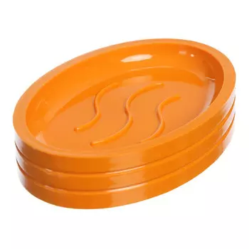 мыльница VANSTORE LINEA пластик оранжевый