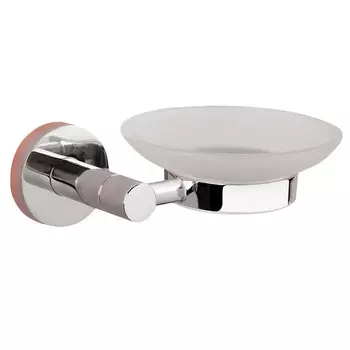 мыльница VERRAN Ambiss настенная металлик