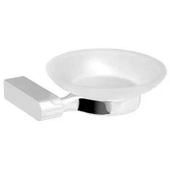 мыльница VERRAN Cleo настенная металлик