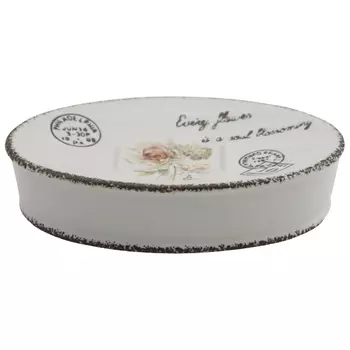мыльница VITARTA Fleurs керамика бежевый