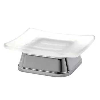 мыльница WASSER KRAFT Amper стекло