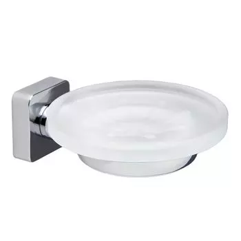 мыльница WASSERKRAFT Lippe K-6529 металл, стекло хром
