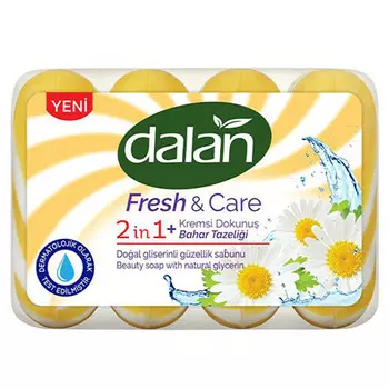 мыло DALAN Fresh&Care Весенняя cвежесть 4шт 90г