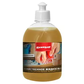 мыло хозяйственное ЦЕНОДАР 0,5л жидкое