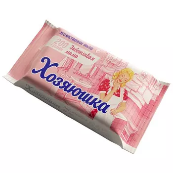 мыло хозяйственное ХОЗЯЮШКА Заботливая Мама 65% 200г