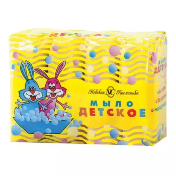 мыло НЕВСКАЯ КОСМЕТИКА Детское 4шт 100г
