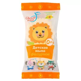 мыло СВЕЖАЯ НОТА Львенок с чередой фигурное детское 60г
