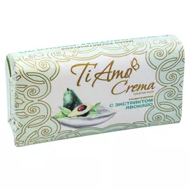 мыло TI AMO CREMA с экстрактом авокадо, 140 г
