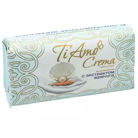мыло TI AMO CREMA с экстрактом жемчуга, 140 г