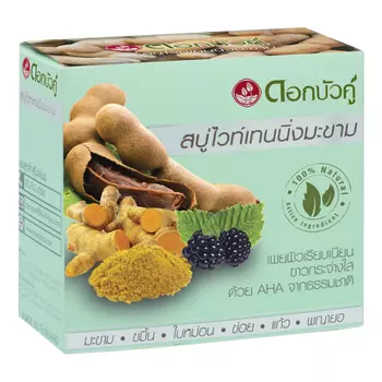 мыло TWIN LOTUS с тамариндом и травами очищающее 85г