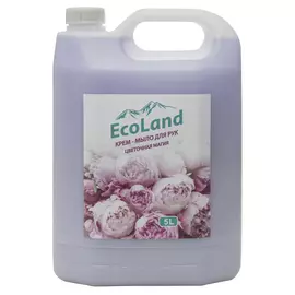 мыло жидкое ECOLAND Магия, цветов, 5 л