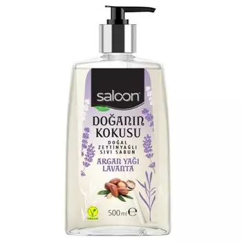 мыло жидкое SALOON Масло арганы и Лаванда 500мл