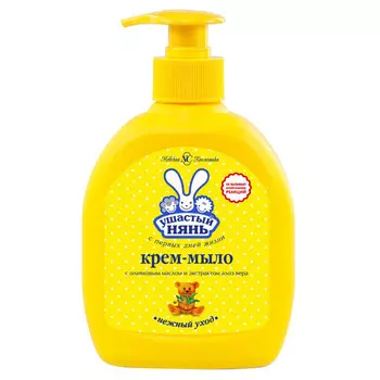 мыло жидкое УШАСТЫЙ НЯНЬ Оливковое масло и Алоэ вера 300мл