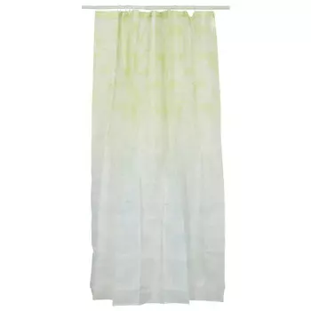 набор аксессуаров РЫЖИЙ КОТ Листья занавеска+коврик полиэстер