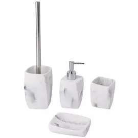 набор аксессуаров VITARTA Polaris полирезин белый мрамор