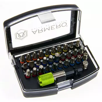 набор бит ARMERO с магнитным адаптером 32шт