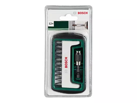 набор бит BOSCH 12 предметов PH,PZ,TORX,SL XH