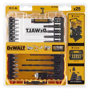 набор бит и сверл DEWALT DT70708-QZ 25шт