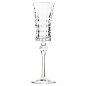 набор бокалов CRISTAL D'ARQUES Леди Даймонд 150мл 6шт шампанское стекло