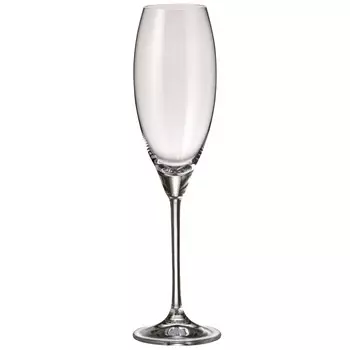 набор бокалов CRYSTAL BOHEMIA Carduelis 6шт. 290мл шампань стекло