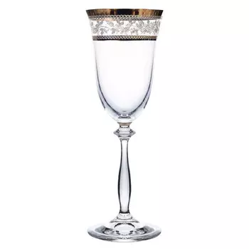 набор бокалов CRYSTALEX Анжела панто платина 6шт. 250мл вино стекло