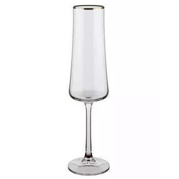 набор бокалов CRYSTALEX Экстра отводка платиной 6шт. 210мл шампанское стекло