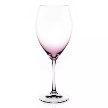 набор бокалов CRYSTALEX София 2шт. 490мл вино стекло с розовым напылением