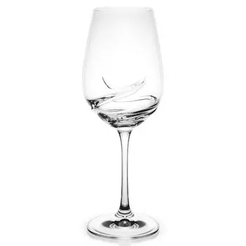 набор бокалов CRYSTALEX Турбуленция без декора 2шт 350мл вино стекло