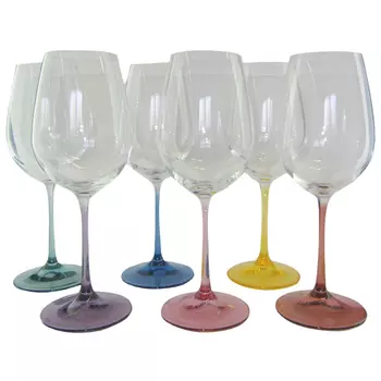 набор бокалов CRYSTALEX Виола Спектрум 6шт 350мл вино стекло