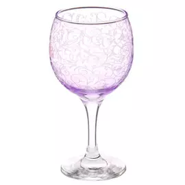 набор бокалов Лиана 6шт 250мл вино стекло фиолетовые