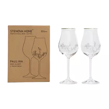набор бокалов STENOVA HOME Paulina 2шт. 340мл вино стекло