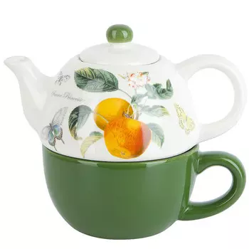 набор чайный DOLOMITE Fruit Garden 2 предмета 0,38л 350мл керамика