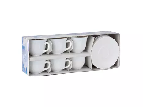 набор чайный LUMINARC Трианон 6/12 220мл стекло