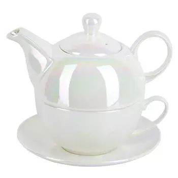 набор чайный NOUVELLE HOME Pearl 1/3 300/400мл фарфор