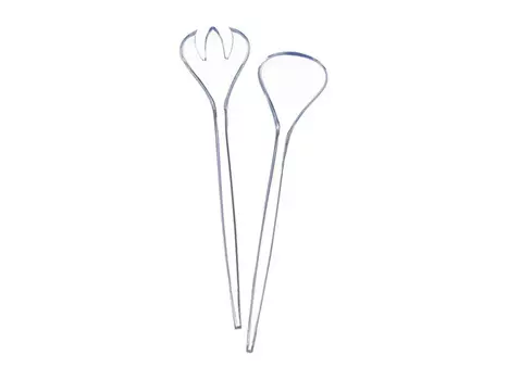 набор COSMOPLAST для салата 2 предмета 28 см пластик