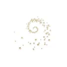 набор декоративный НАШ ИНТЕРЬЕР Объемные цветы белое золото