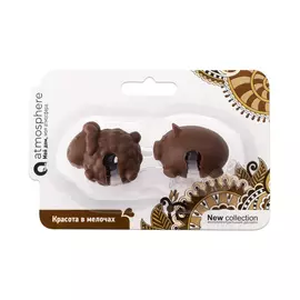 набор держателей для крышки ATMOSPHERE Choco 2шт силикон