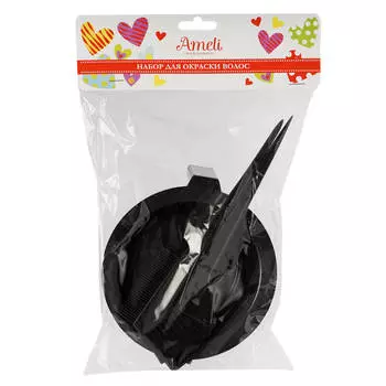 набор для окраски волос AMELI 3предмета полипропилен