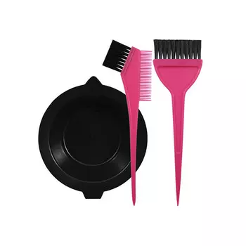 набор для окраски волос LEI ванночка, кисти 2шт. пластик