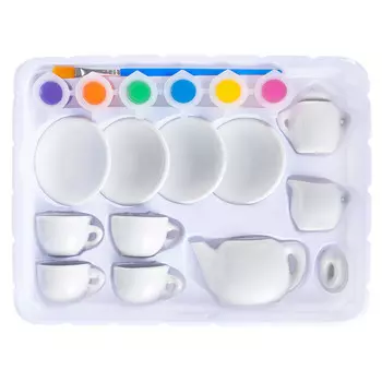 набор для творчества Самый стильный чайный сервиз