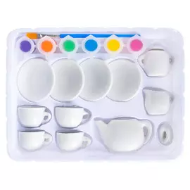 набор для творчества Самый стильный чайный сервиз