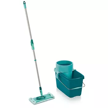 набор для уборки LEIFHEIT Clean Twist System: ведро 20л с отжимом+поломой складной 140см