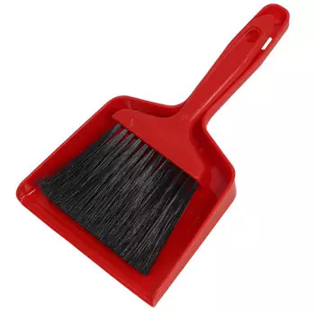 набор для уборки MR BRUSH Auto: щетка-сметка + совок пластик