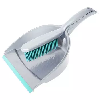 набор для уборки YOU'LL LOVE: совок + сметка с резиновой щетиной пластик