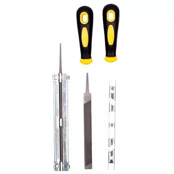 набор для заточки пильных цепей CHAMPION 4,8 6 предметов для цепи с шагом 0.325"