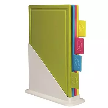 набор досок раздел. SUGAR&SPICE Bono 4шт на подставке пластик