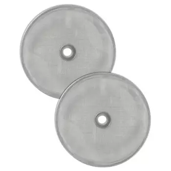 набор фильтров для френч-пресса ATTRIBUTE 2шт 9см 600мл нерж.сталь