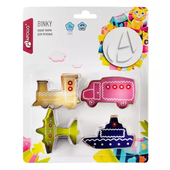 набор форм APOLLO Binky 4шт для печенья нерж.сталь